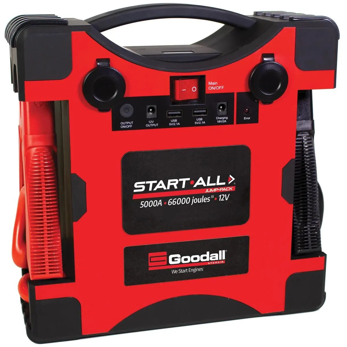 Goodall Manufacturing START�ALL Jump Pack 5,000 Amp 60000 Joules 5S 12V