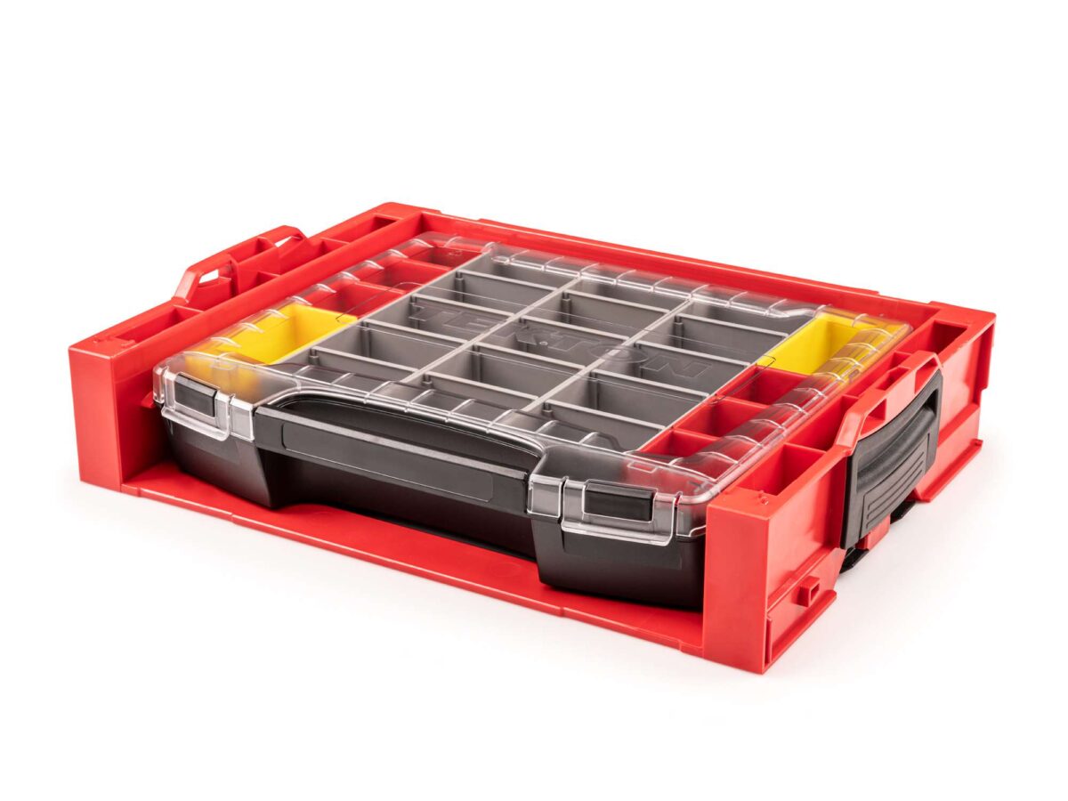 TEKTON Lidded Drawer (i-BOXX) with 11-Piece Organizer Bin Set in Stacking Drawer Rack | OLB94021 Main image