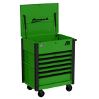 Homak Manufacturing 35 in. Pro Series 7-Drawer Service Cart