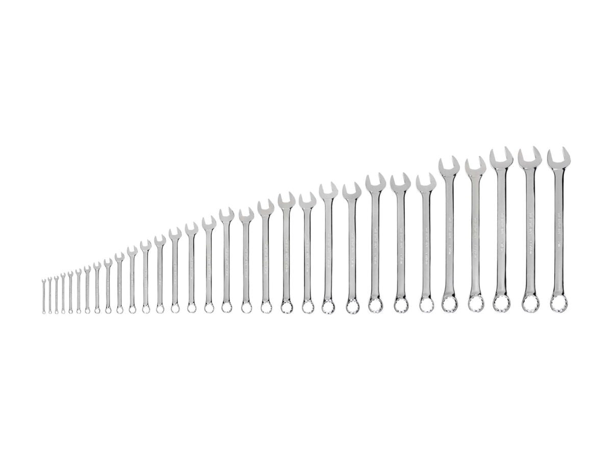 TEKTON Combination Wrench Set, 31-Piece (1/4-2 in.) | WCB90107