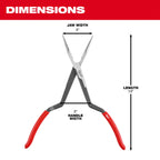 Milwaukee 2PC Long Reach Pliers Set