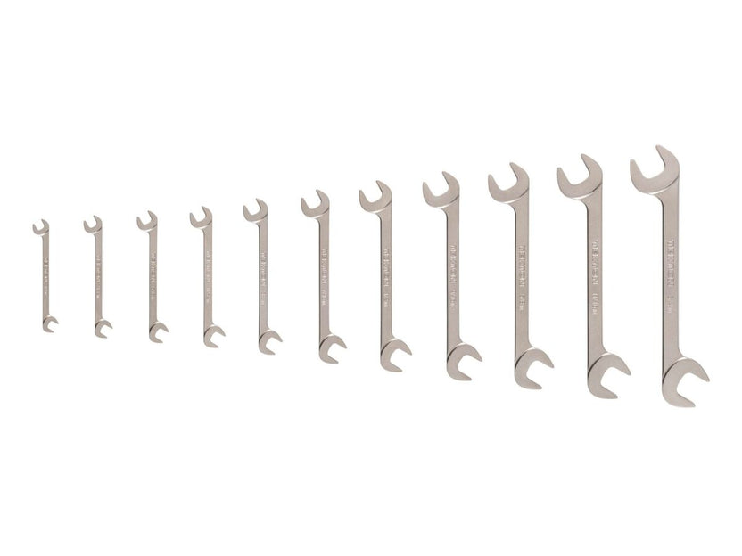 TEKTON Angle Head Open End Wrench Set, 11-Piece (1/4-3/4 in.) | WAE91001 Main image