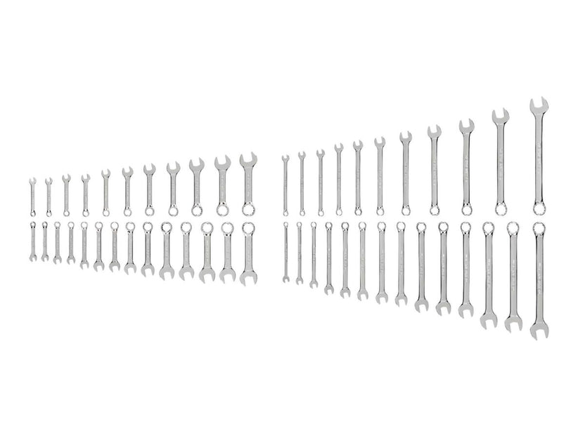 TEKTON Stubby and Standard Length Combination Wrench Set, 50-Piece (1/4-3/4 in., 6-19 mm) | WCB90903 Main image