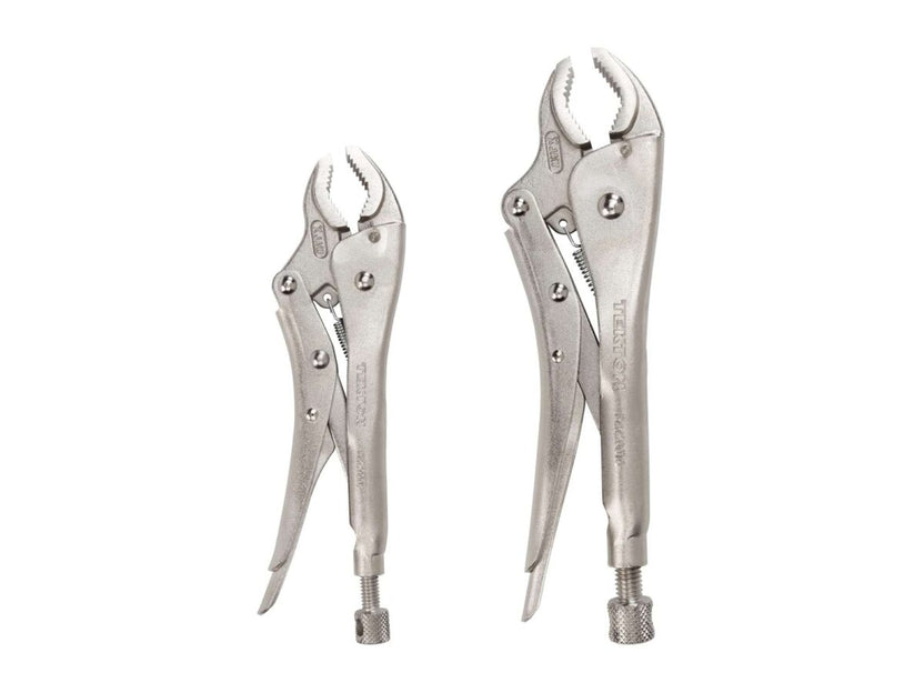TEKTON Deep Bite Round Jaw Locking Pliers Set (2-Piece) | PLK90201 Main image