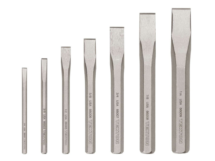 TEKTON Cold Chisel Set, 7-Piece (1/4-1 in.) | PNC91004 Main image