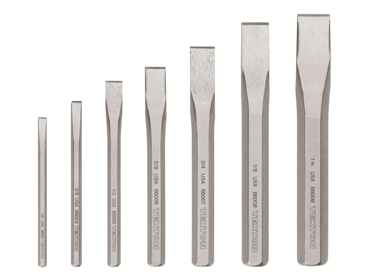 TEKTON Cold Chisel Set, 7-Piece (1/4-1 in.) | PNC91004
