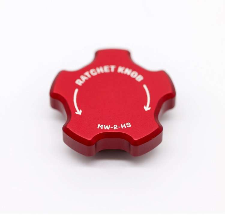 Ratchet Knob: Milwaukee High Speed Ratchet Knob (Red) Main image