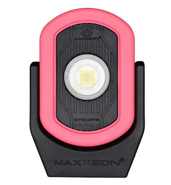Maxxeon WorkStar CYCLOPS Rechargeable Work Light - Pink