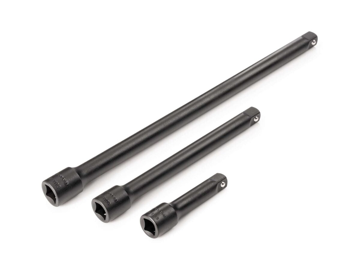 TEKTON 3/8 Inch Drive Impact Extension Set, 3-Piece (3, 6, 10 in.) | SIA91000
