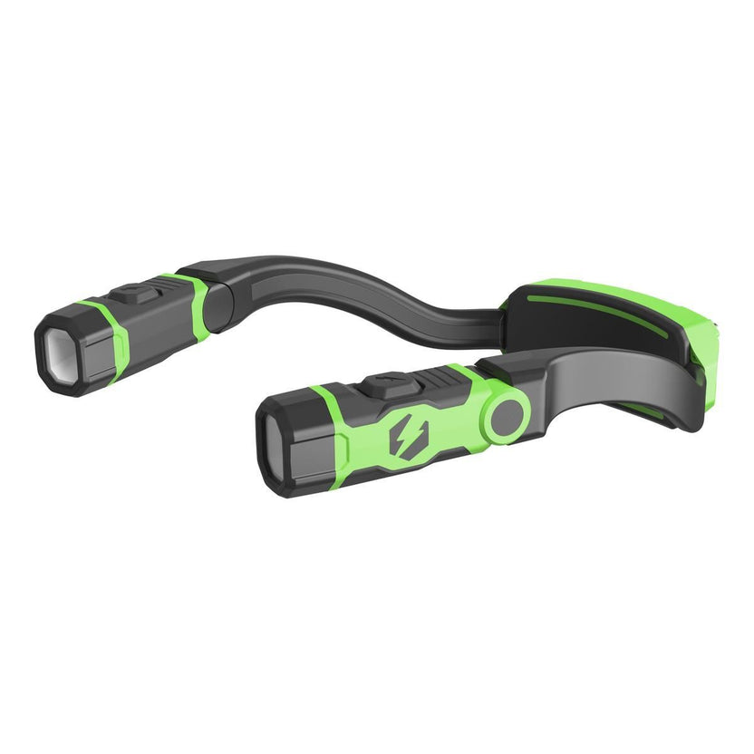 E-Z Red ANYWEAR Rechargeable 350 Lumens Dimmable Neck Light - GREEN Main image