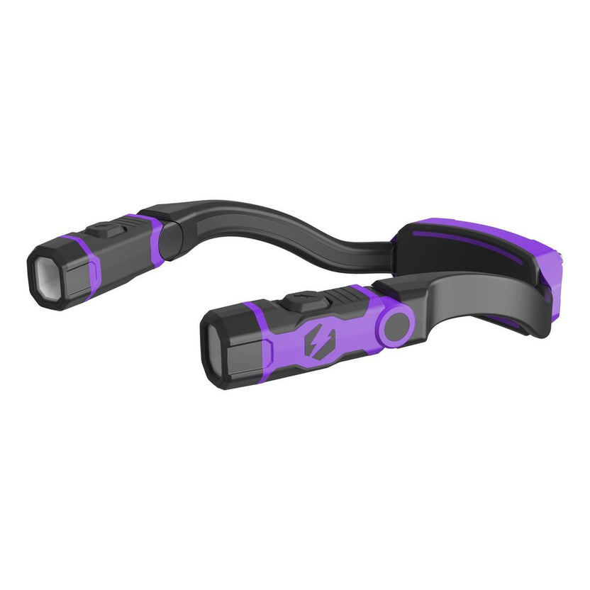 E-Z Red ANYWEAR Rechargeable 350 Lumens Dimmable Neck Light - Purple Main image
