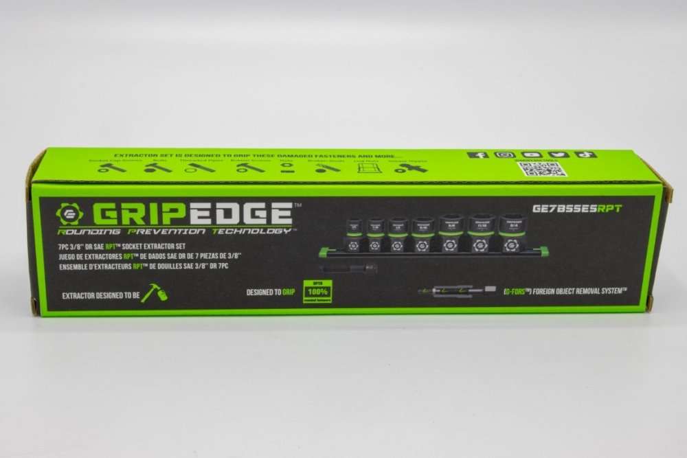 7-PC 3/8" Drive SAE RPT Socket Extractor Set