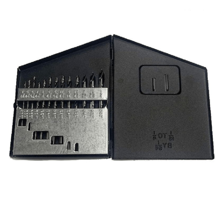 Vortex-Point Mechanic Length, 3-Flat on Shank 13-Piece Set, Type 175-VT, Norseman Drill Main image