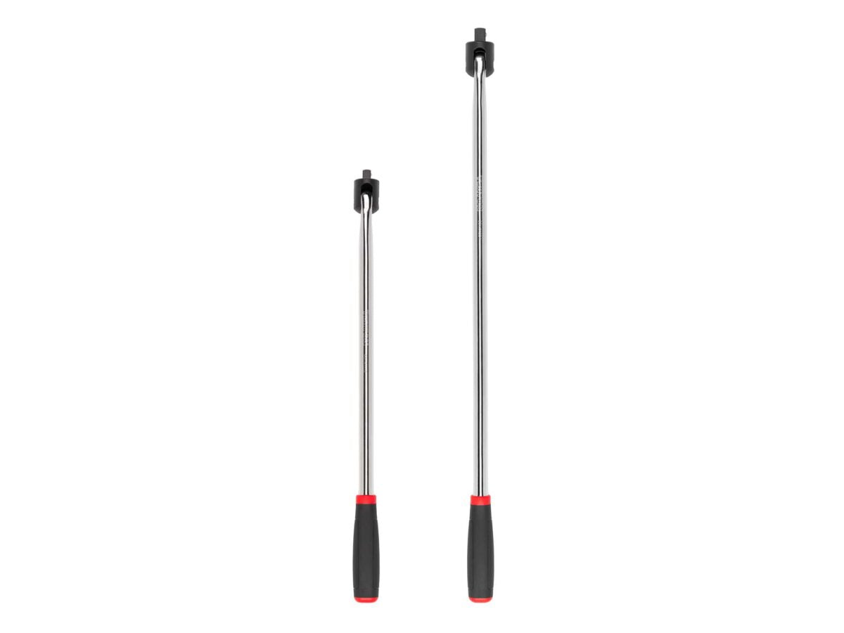 TEKTON 3/8, 1/2 Inch Drive Comfort Grip Breaker Bar Set (2-Piece) | SBH99201 Main image