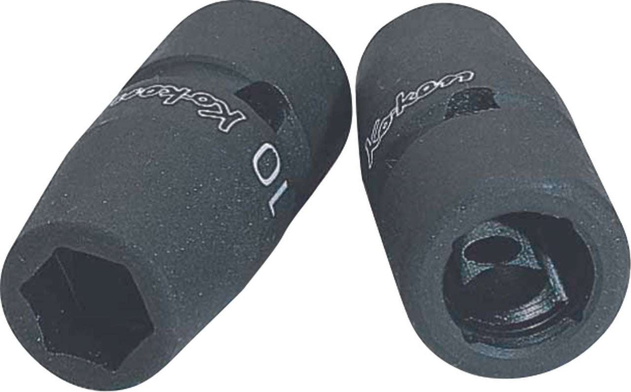 Ko-ken NV13400-14 3/8 Sq. Dr. Socket  14mm 6 point 43mm Sleeve Drive