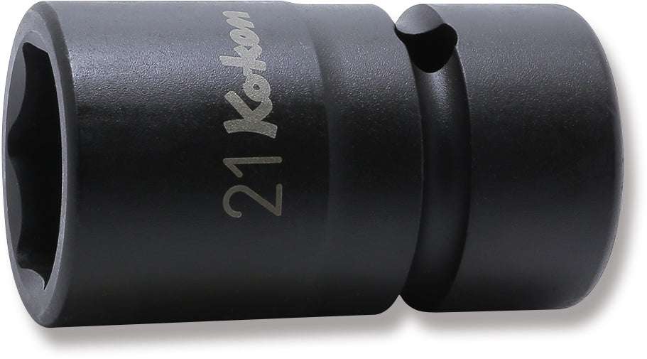 Ko-ken NV14400-22 1/2 Sq. Dr. Socket  22mm 6 point 54mm Sleeve Drive