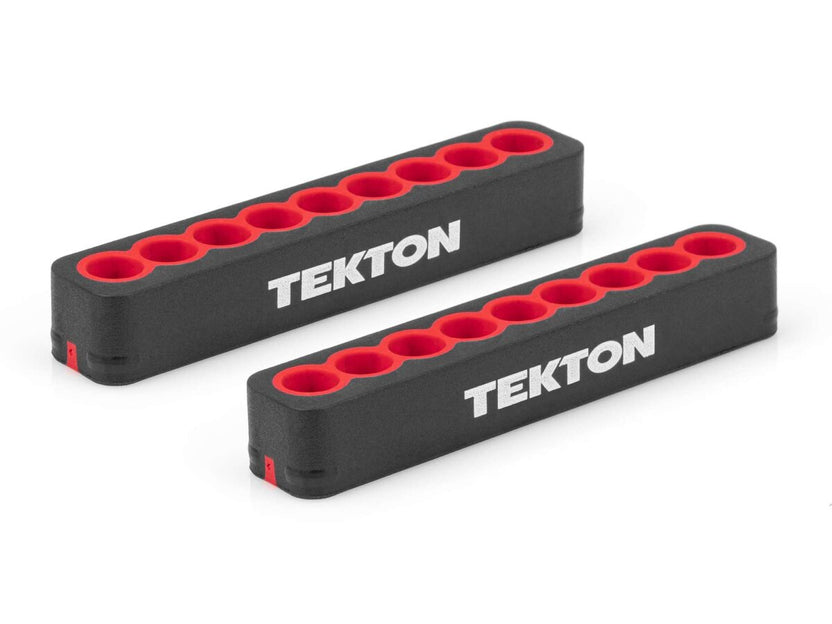 TEKTON 9-Tool 1/4 Inch Bit Rail Set (2-Piece) | ODB91000 Main image