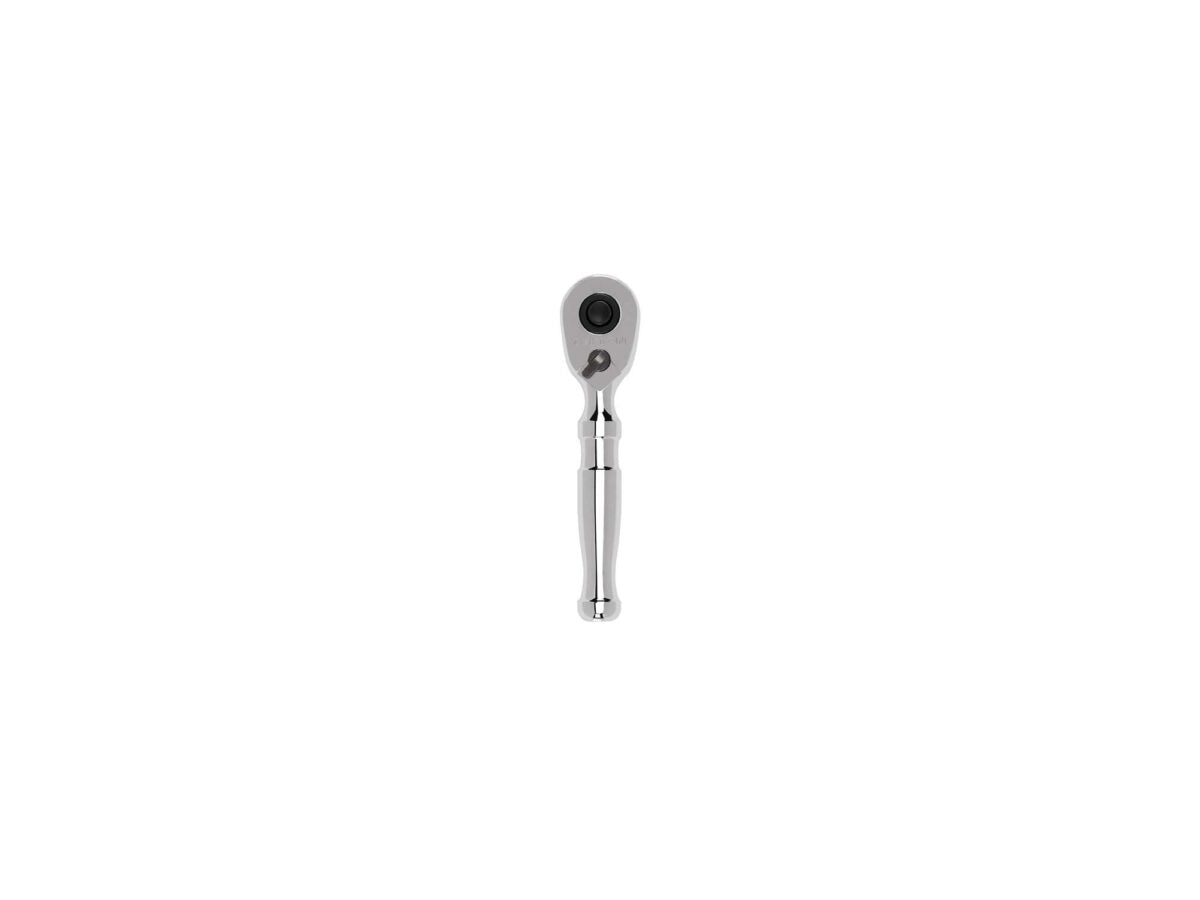 TEKTON 3/8 Inch Drive x 4-1/2 Inch Quick-Release Stubby Ratchet | SRH11104 Main image