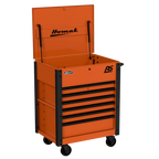 Homak Manufacturing 35 in. Pro Series 7-Drawer Service Cart