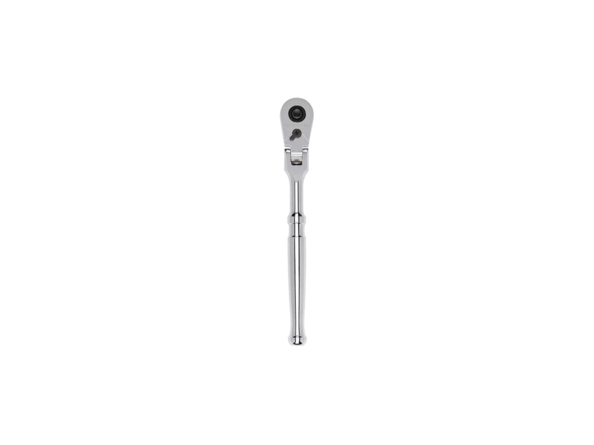 TEKTON 3/8 Inch Drive x 8 Inch Flex Head Quick-Release Ratchet | SRH31108 Main image