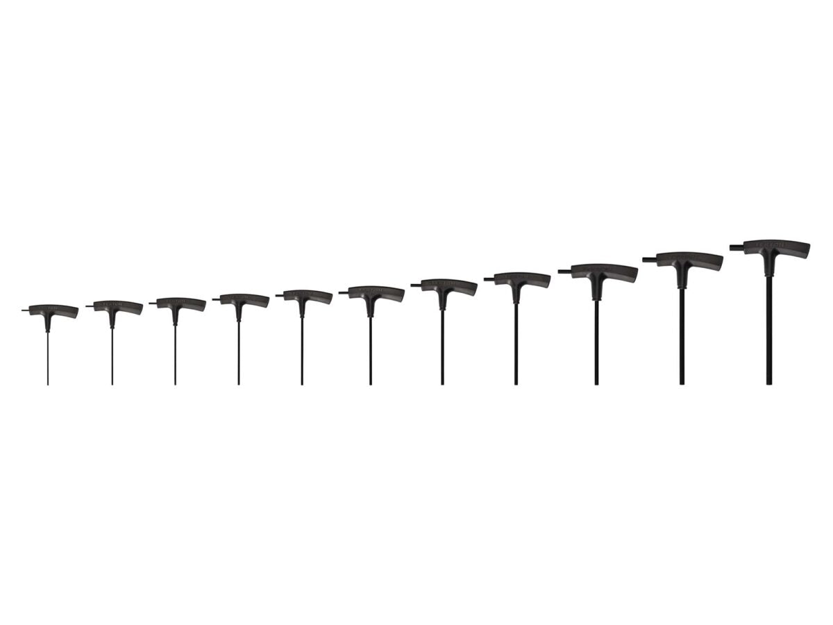 TEKTON Flat End Hex T-Handle Key Set, 11-Piece (5/64-3/8 in.) | KTX90102 Main image
