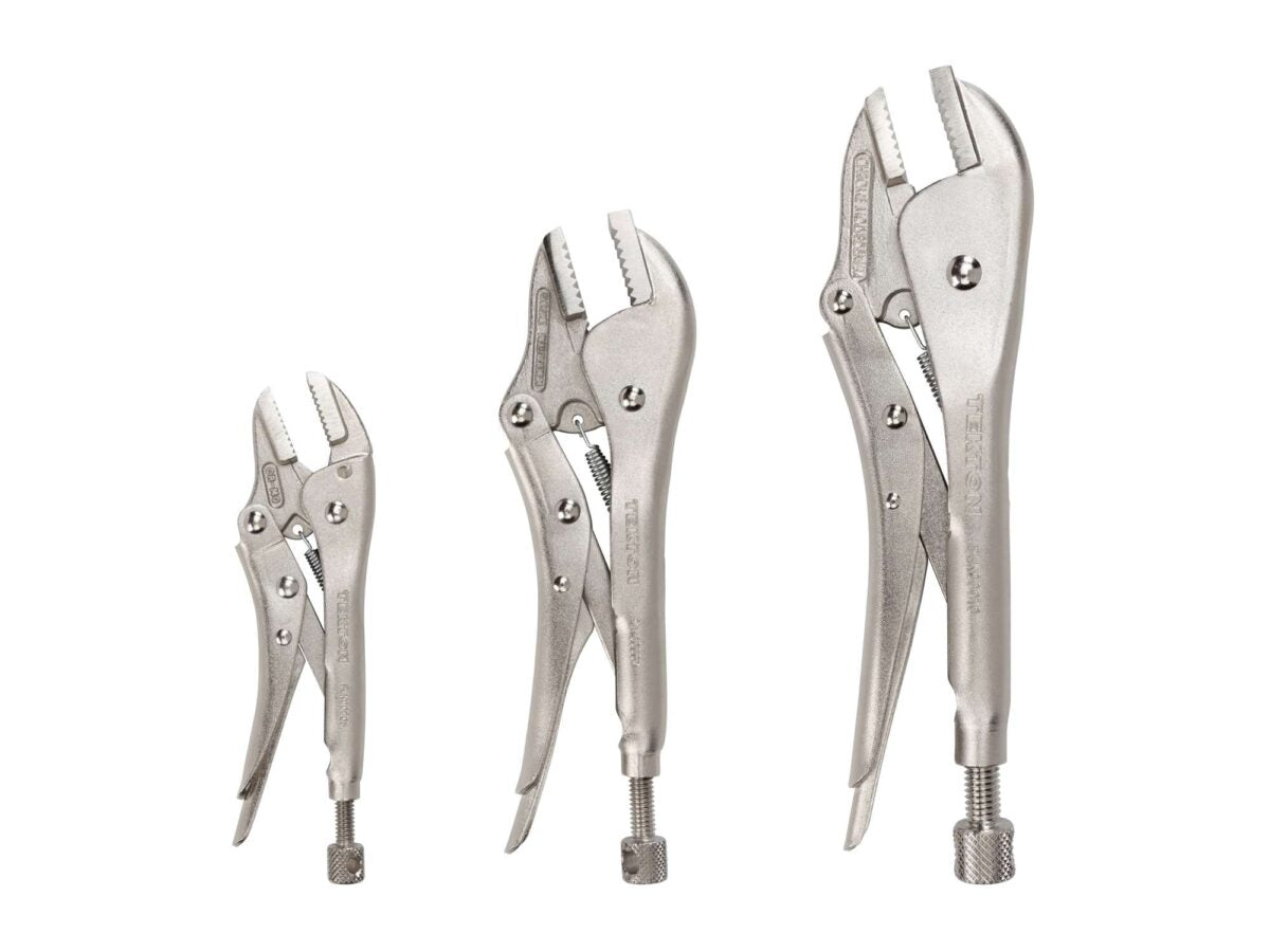TEKTON Straight Jaw Locking Pliers Set (3-Piece) | PLK90004
