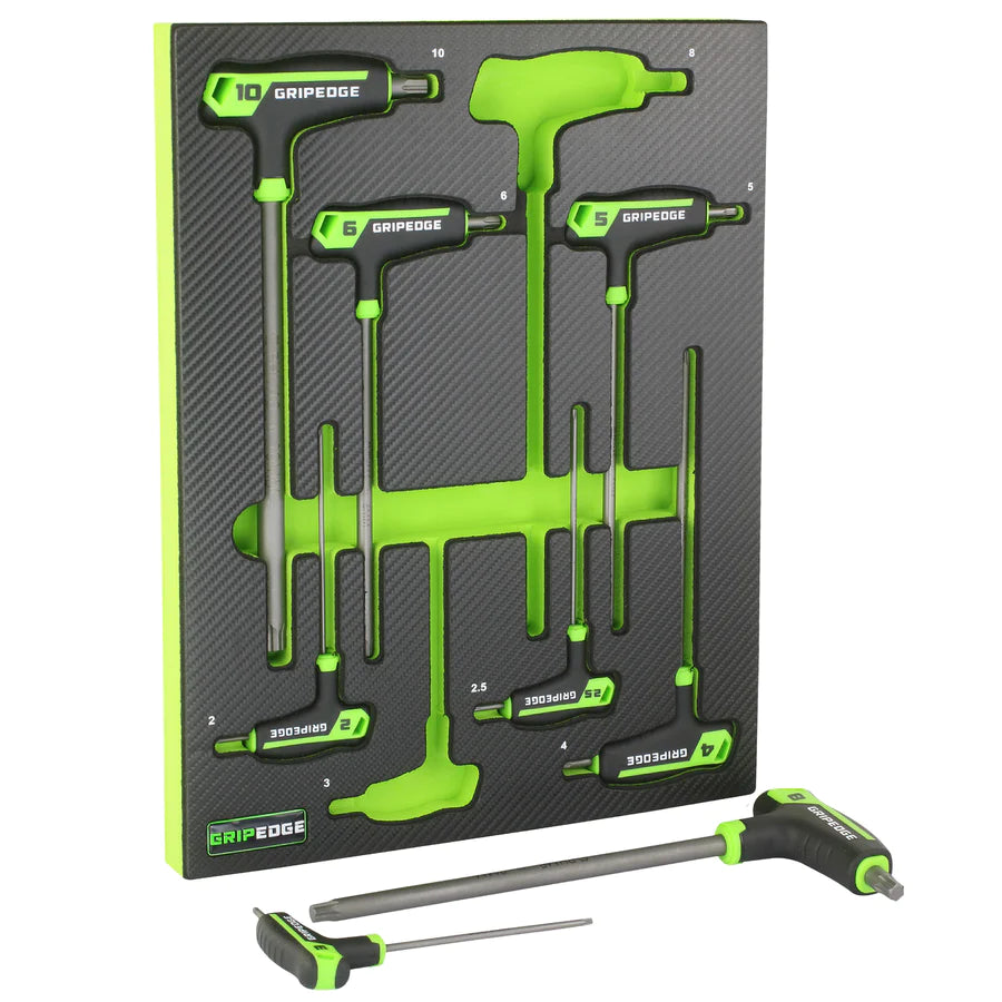 8-PC RPT Metric Hex T-Handle set
