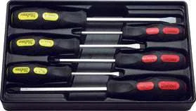 Ko-ken PK2346/6 1/4, 3/8, 1/2, 3/4 Sq. Dr. Adaptor set  1/4, 3/8, 1/2, 3/4 ABS Tray   6 pieces Main image