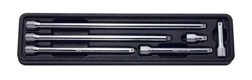 Ko-ken PK2763/6 1/4 Sq. Dr. Wobble-Fix Extension Bar Set  28-250mm ABS Tray   6 pieces