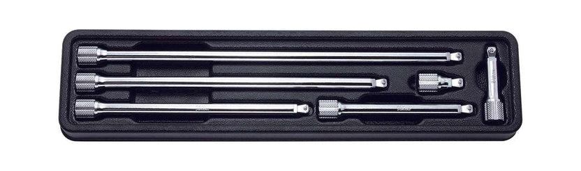 Ko-ken PK3760/6 3/8 Sq. Dr. Extension Bar set  32-250mm ABS Tray   6 pieces Main image