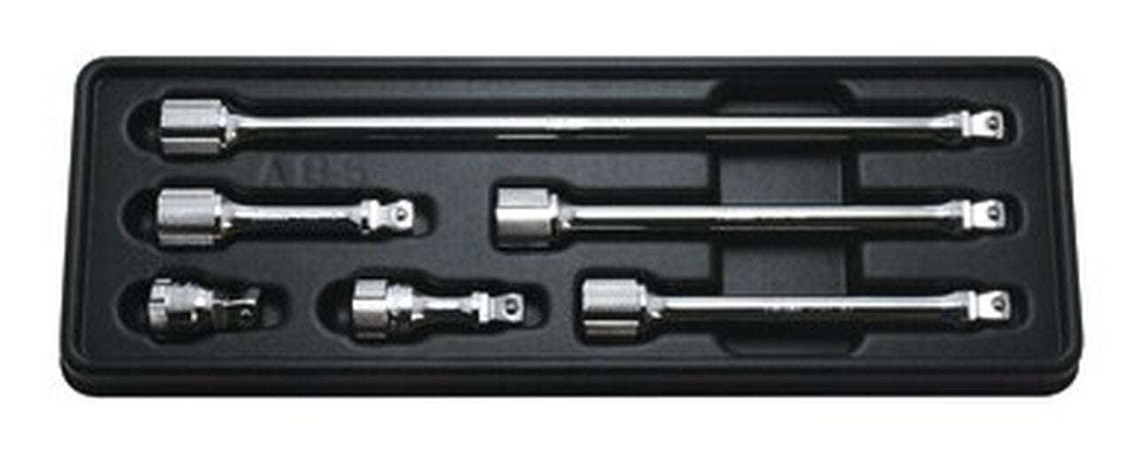Ko-ken PK4760/5 1/2 Sq. Dr. Extension Bar set  50-250mm ABS Tray   5 pieces