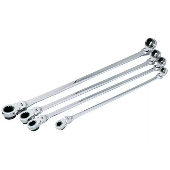 Platinum Tools 99750 4-Piece 8 SAE XL Ratcheting Wrench Set Main image