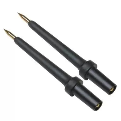 2PK 4MM BANANA JACK 3" TIP BLACK Main image
