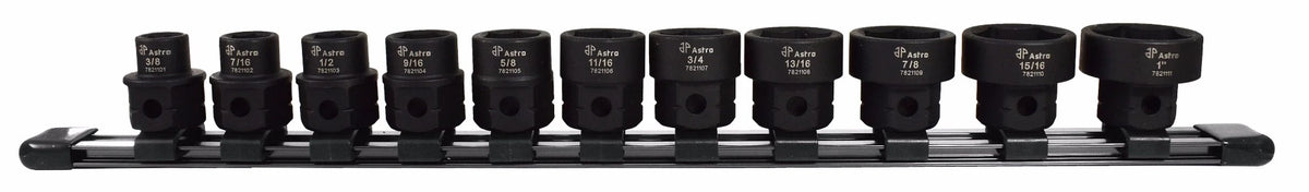 11pc 1/2″ Drive Nano Impact Sockets – SAE
