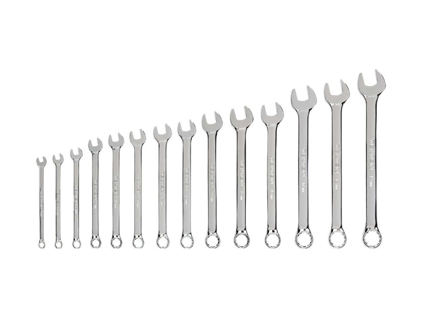 TEKTON Combination Wrench Set, 14-Piece (6-19 mm) | WCB90208 Main image