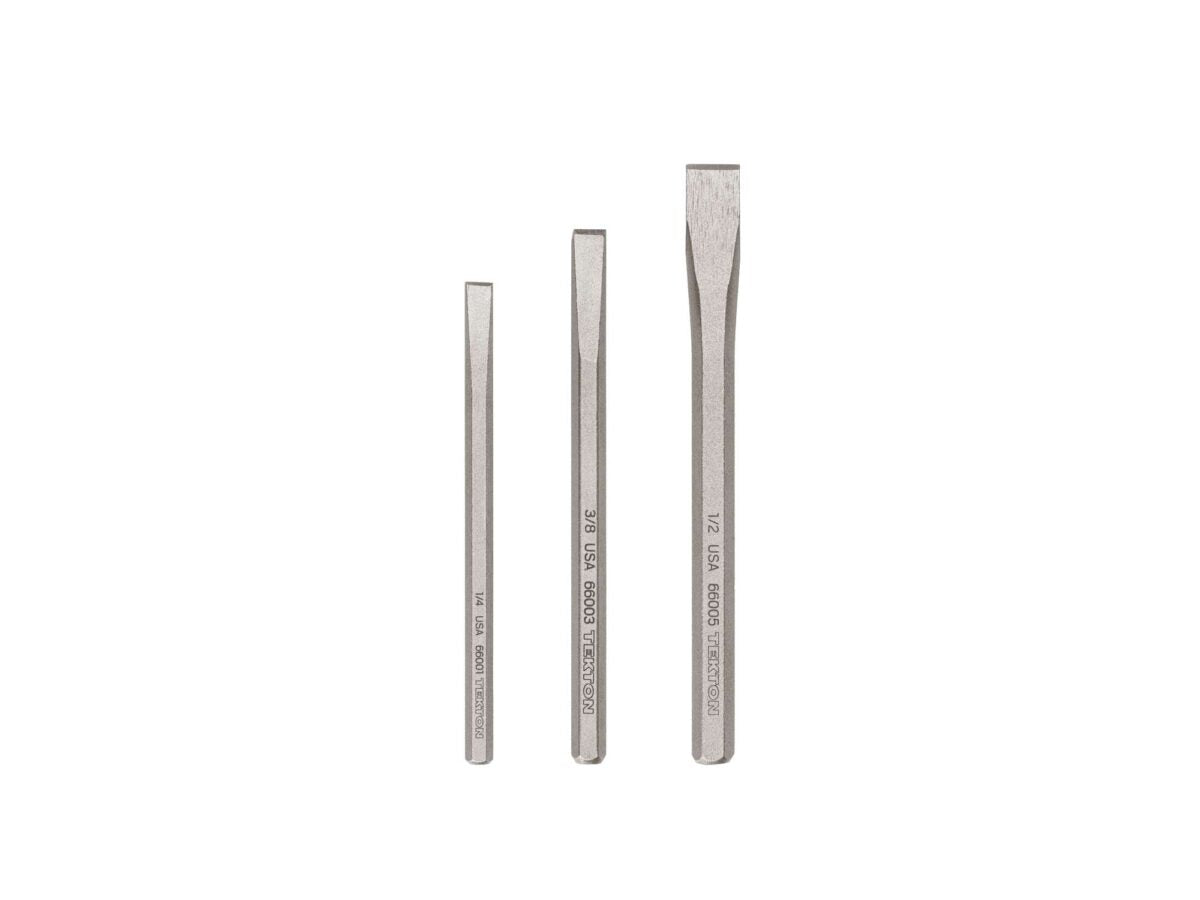 TEKTON Cold Chisel Set, 3-Piece (1/4, 3/8, 1/2 in.) | PNC91002