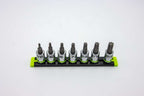 GripEdge 7-PC 3/8'' Dr Short SAE RPT Hex Driver Set