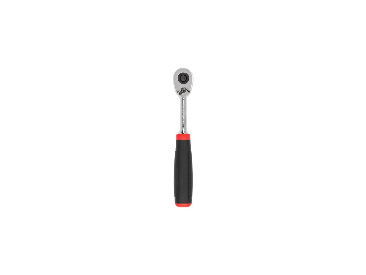 TEKTON 1/4 Inch Drive x 6 Inch  Quick-Release Comfort Grip Ratchet | SRH12006 Main image