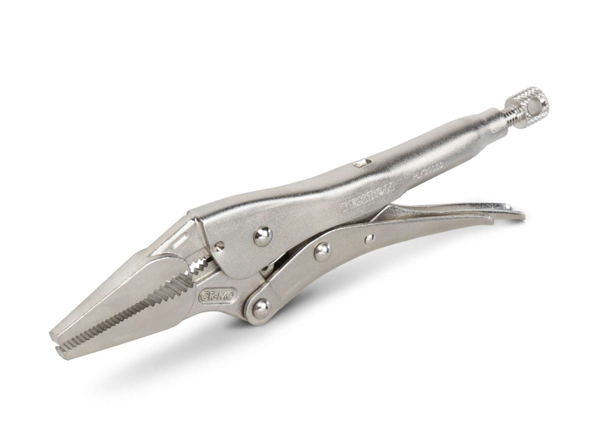 TEKTON 9 Inch Long Nose Locking Pliers | PLK30009 Main image