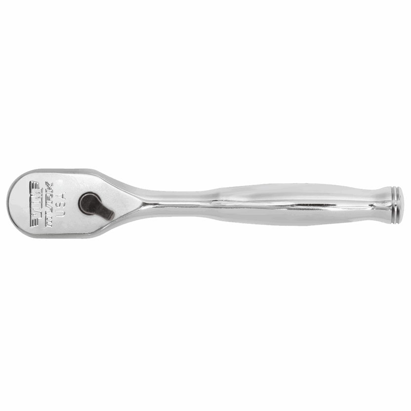 VIM Tools 1/4 Inch Drive 5 Inch OAL 90T Ratchet - Chrome Main image