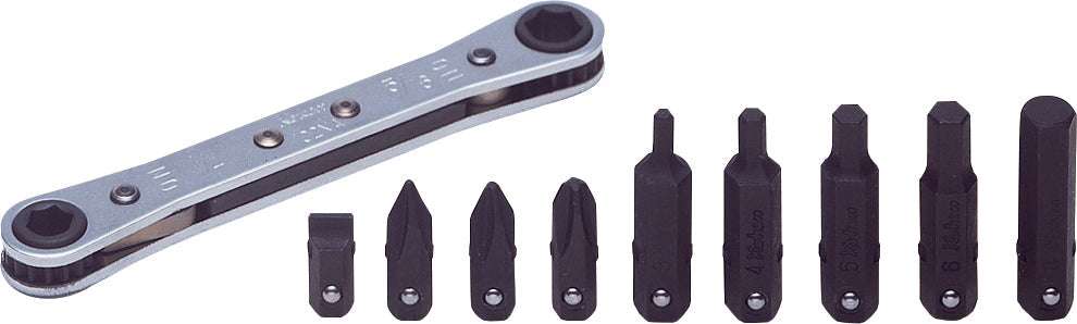 Ko-ken R810C 1/4" Sq. Drive 12 Piece 6-Point Socket Set 5-10mm