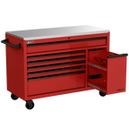 Homak Manufacturing Homak 54" TECH Workstation w/Power Tool Drawer and Stainless Steel Top