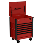 Homak Manufacturing 35 in. Pro Series 7-Drawer Service Cart