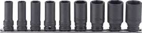 Ko-ken RS13401M/9 3/8 Sq. Dr. Socket set  8-22mm 6 point  Thin walled 9 pieces