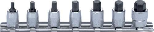 Ko-ken RS2010MZ/6-L25 6 piece 1/4" Sq. Drive 25mm Z-Series Hex Bit Socket Set 2-6mm