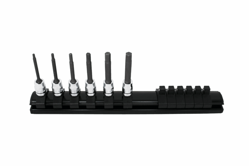 Ko-ken RS2025/7-HOLE 1/4 Sq. Dr. 7 Piece Tamper-Resistant TORXÂ® Socket Set T10H-T40H Main image