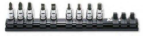 Ko-ken RS2127/10 1/4 Sq. Dr. Nut Twister set  4mm-10mm    10 pieces Main image