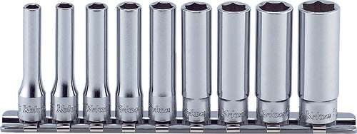 Ko-ken RS2300M/12 1/4 Sq. Dr. Socket set  4-14mm 6 point   12 pieces