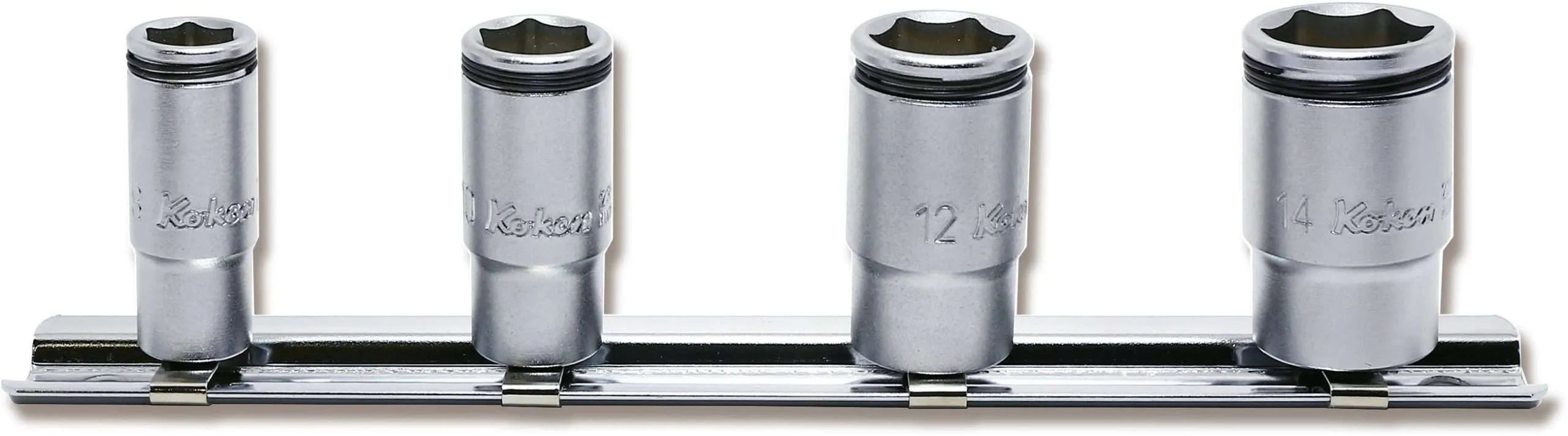 Ko-ken RS2400A/9 1/4 Sq. Dr. Socket set  3/16-1/2 6 point   9 pieces