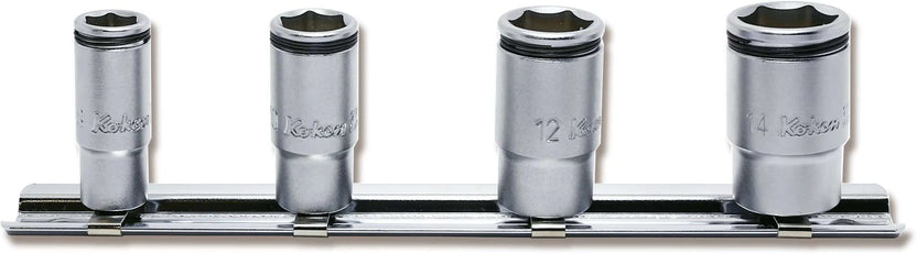 Ko-ken RS2400A/9 1/4 Sq. Dr. Socket set  3/16-1/2 6 point   9 pieces Main image
